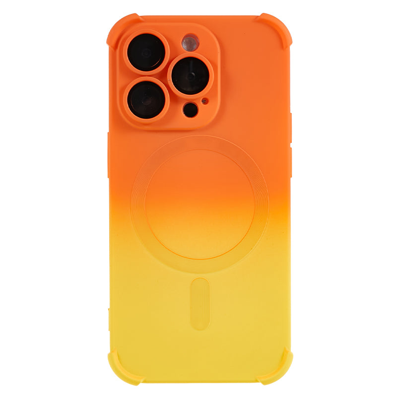 Gradient Color Magnetic Case for iPhone 13 Pro Max 6.7 inch Anti-Scratch TPU Phone Cover with Camera Lens Protector Gradient Color Magnetic Case for iPhone 13 Pro Max 6.7 inch Anti-Scratch TPU Phone Cover with Camera Lens Protector